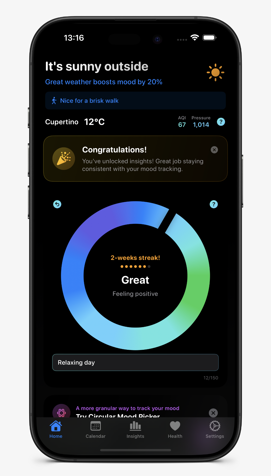 ColorFeel Circular Mood Picker