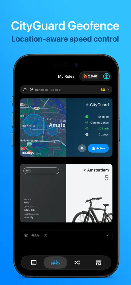 CityGuard Geofence - Location-aware speed control