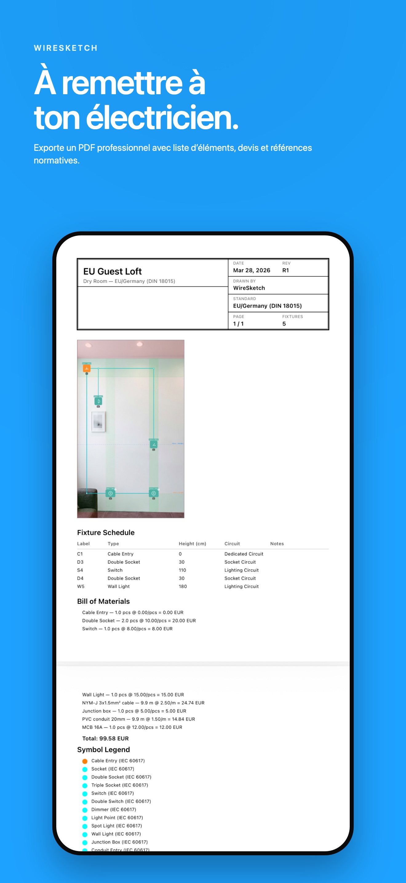 Export PDF du Brief de r&eacute;novation