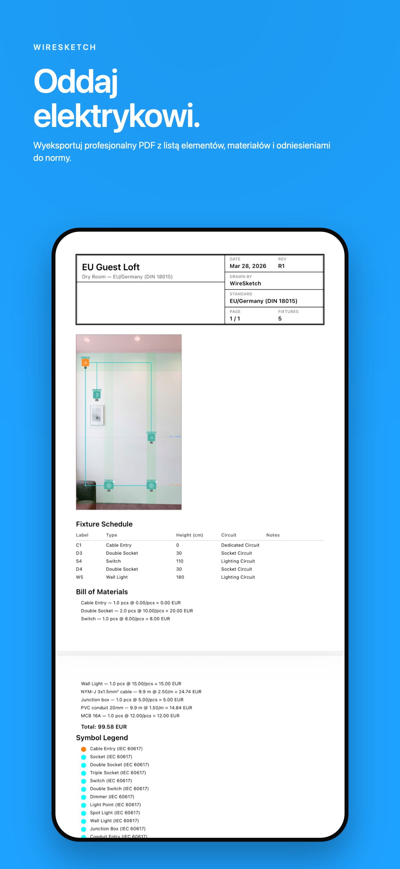 Eksport PDF Raportu Renowacji